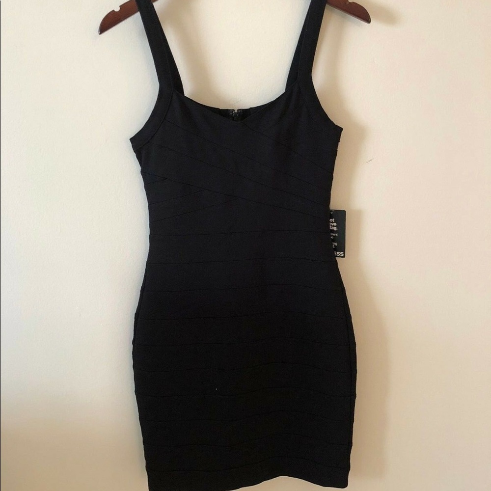 NWT Express Black Bodycon Dress Size XS